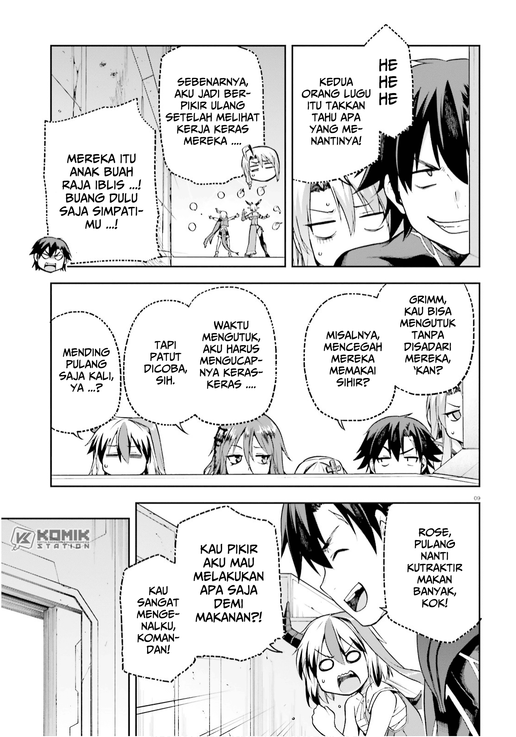 Sentouin, Hakenshimasu! chapter 25 halaman 11