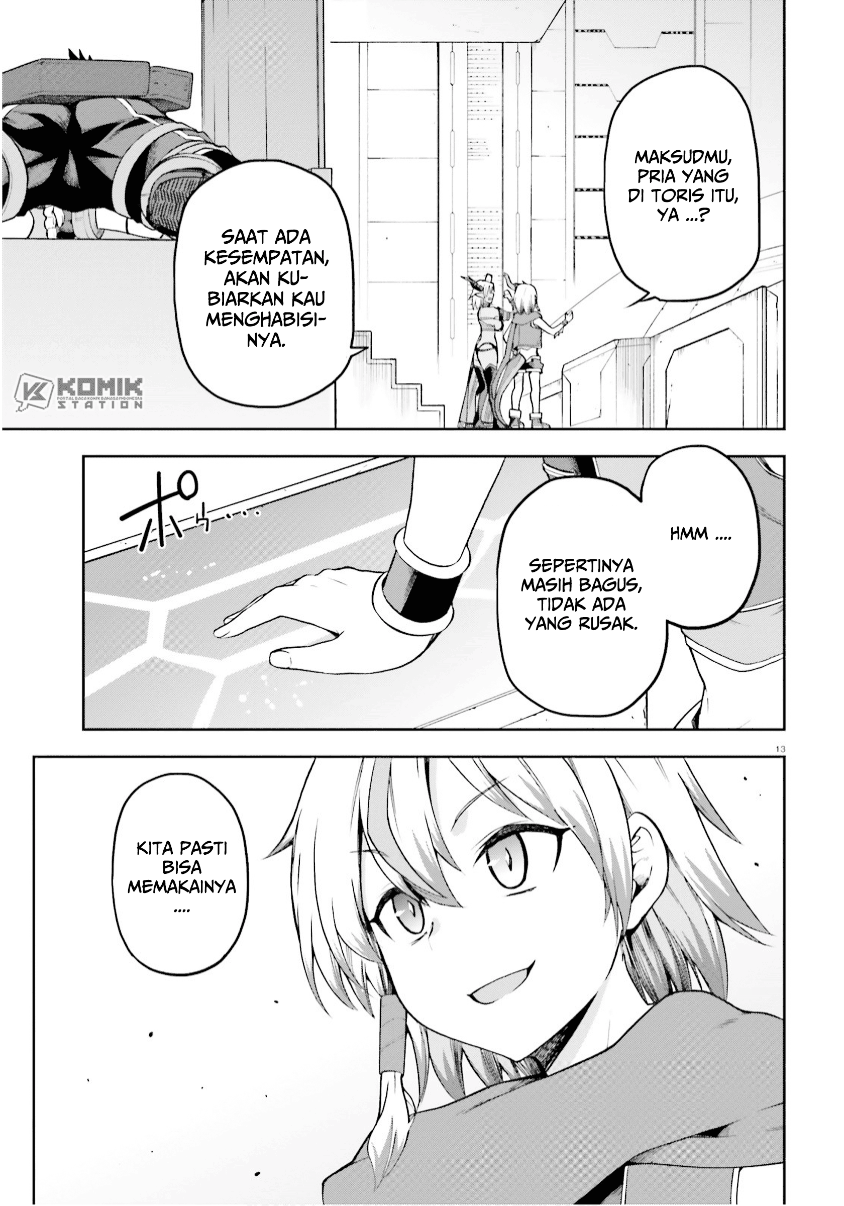 Sentouin, Hakenshimasu! chapter 25 halaman 14