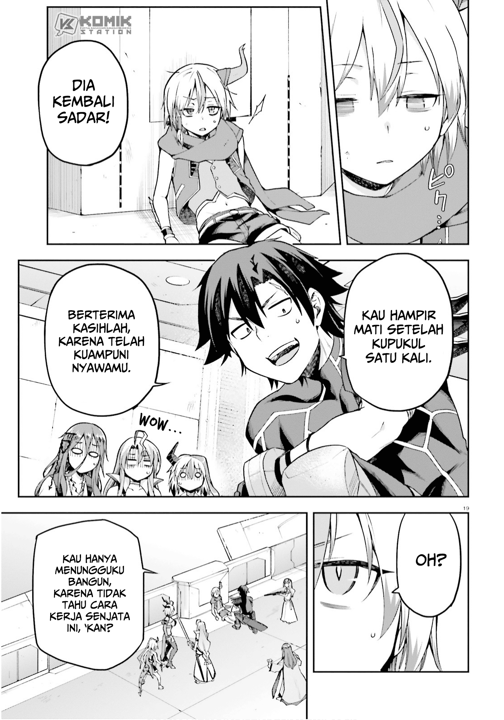 Sentouin, Hakenshimasu! chapter 25 halaman 20