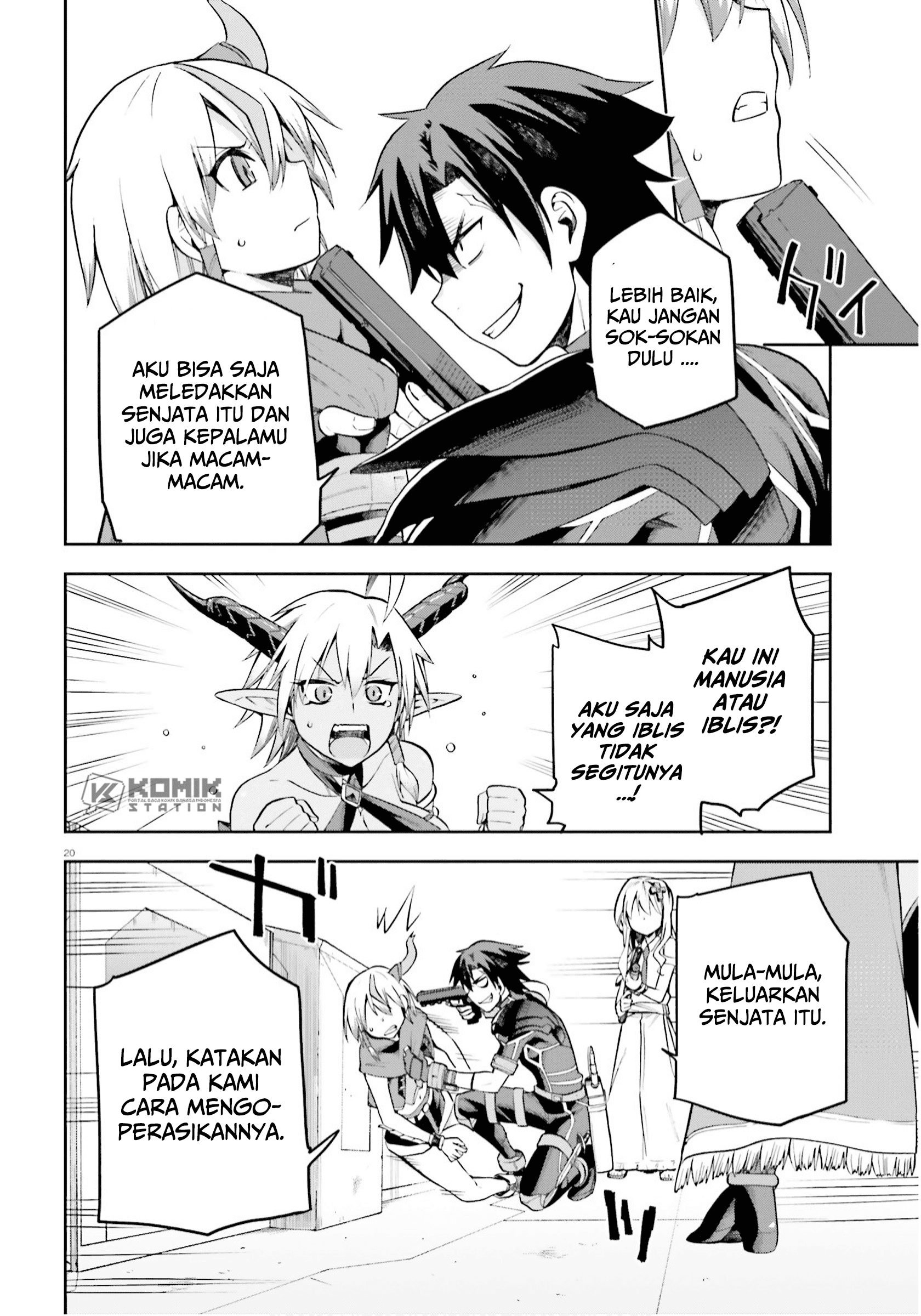 Sentouin, Hakenshimasu! chapter 25 halaman 21