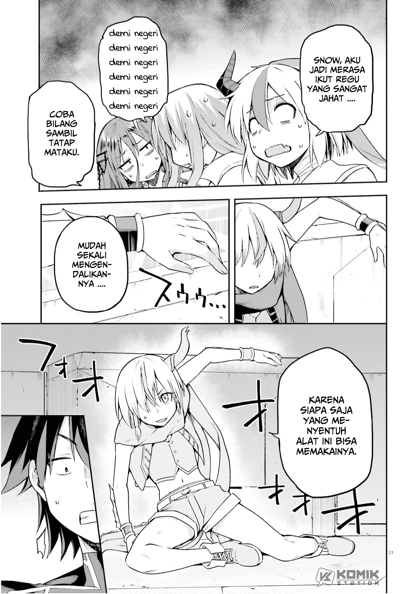 Sentouin, Hakenshimasu! chapter 25 halaman 22