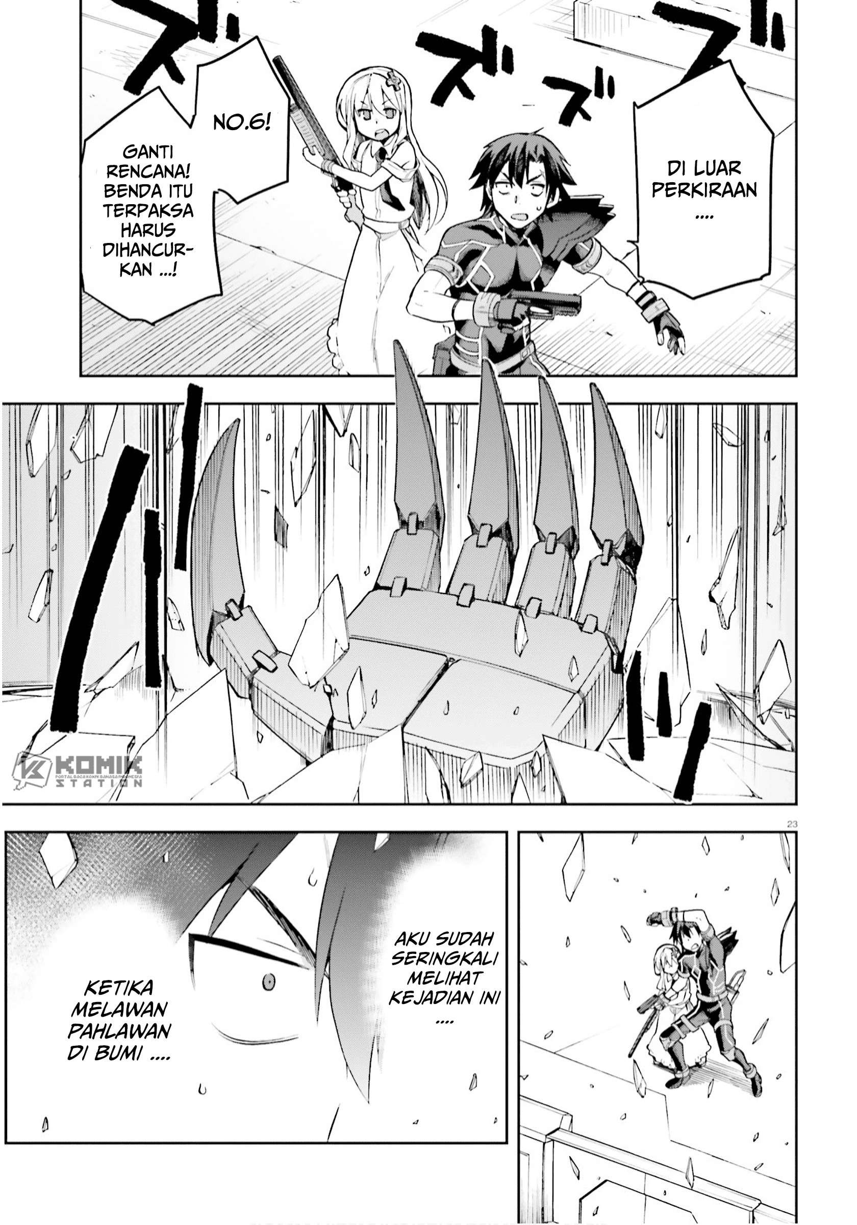 Sentouin, Hakenshimasu! chapter 25 halaman 24