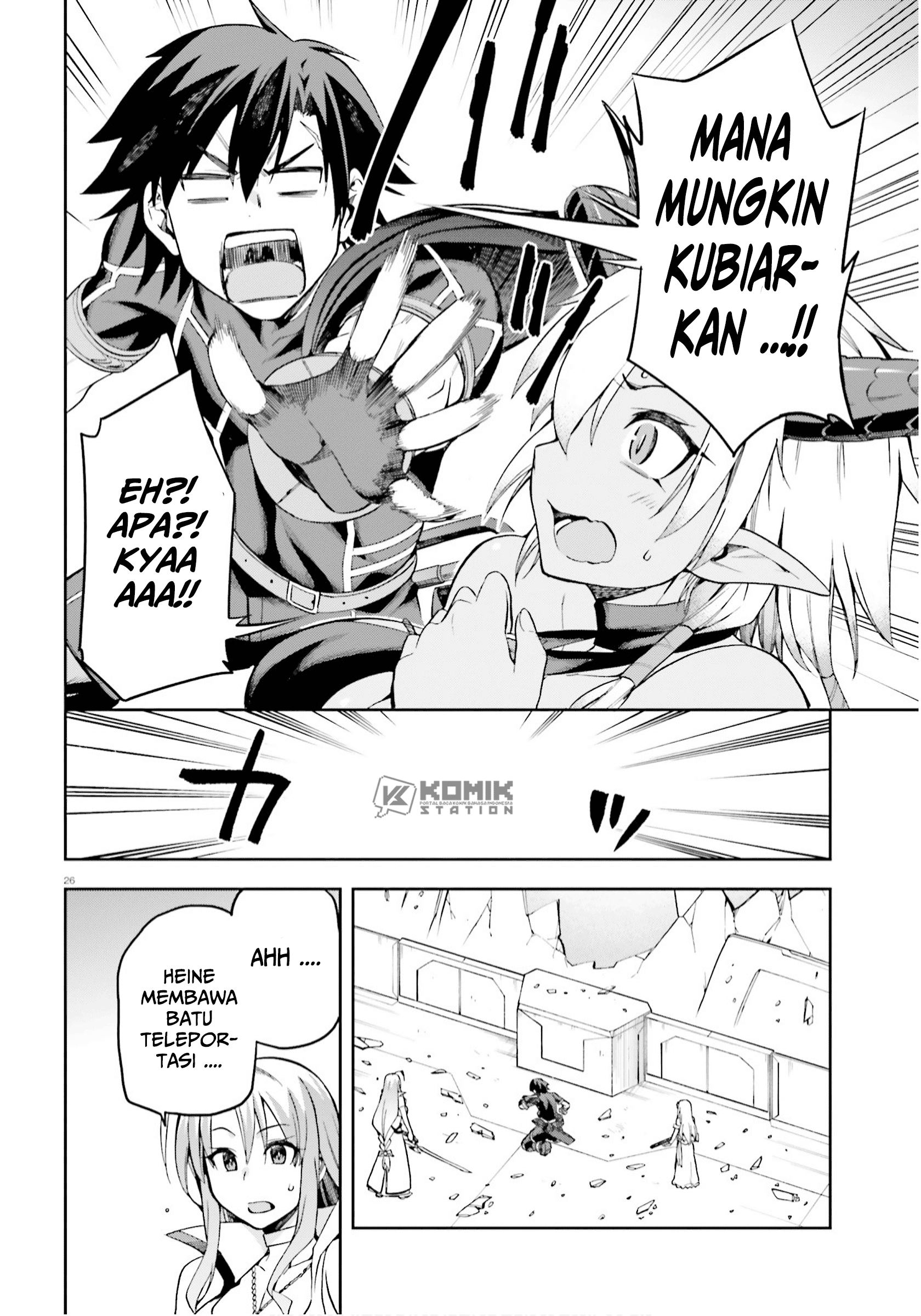 Sentouin, Hakenshimasu! chapter 25 halaman 27