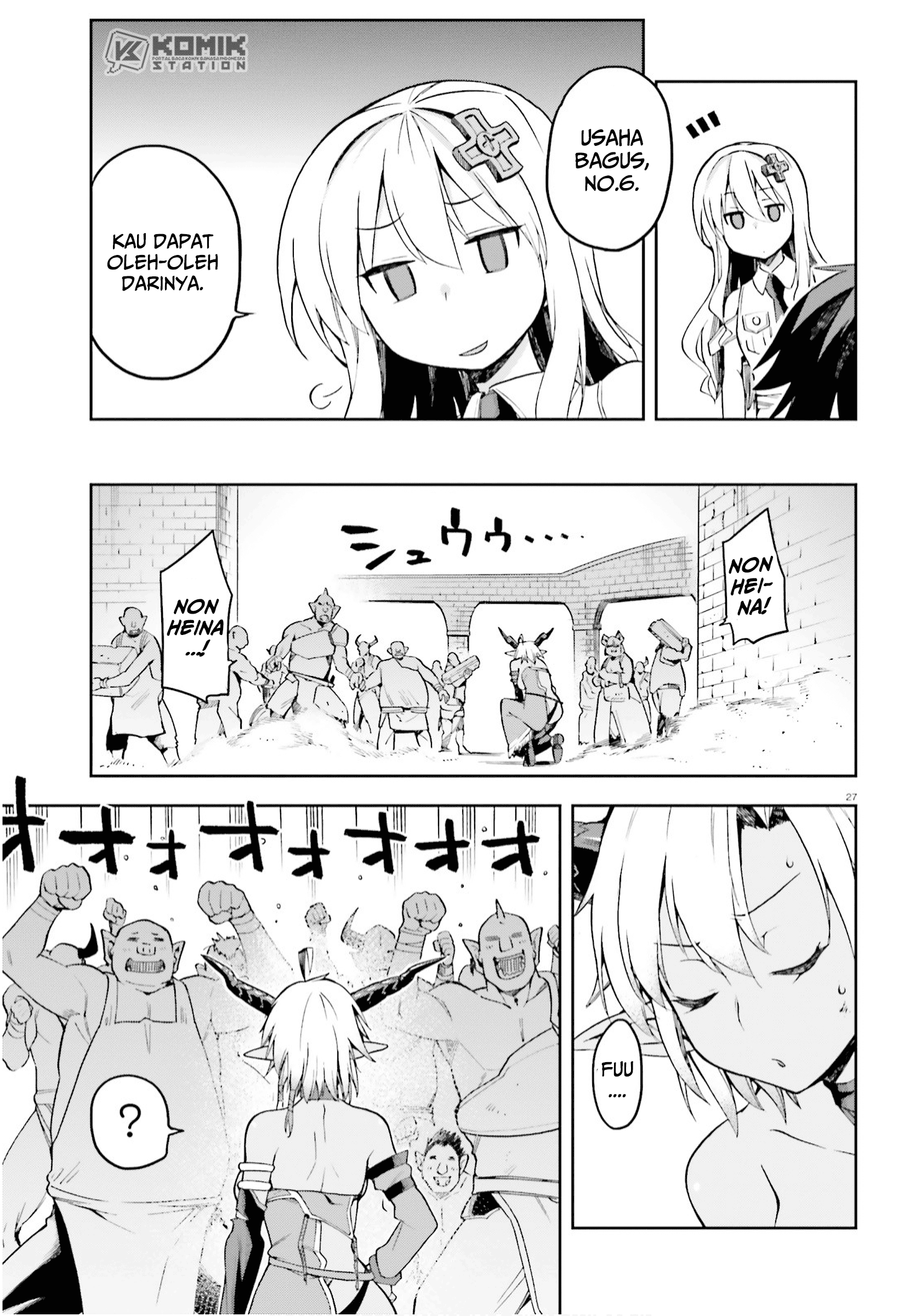 Sentouin, Hakenshimasu! chapter 25 halaman 28