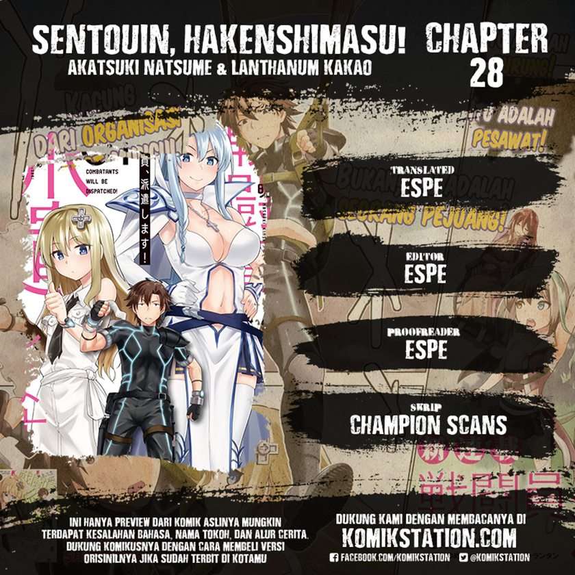 Sentouin, Hakenshimasu! chapter 28 halaman 1