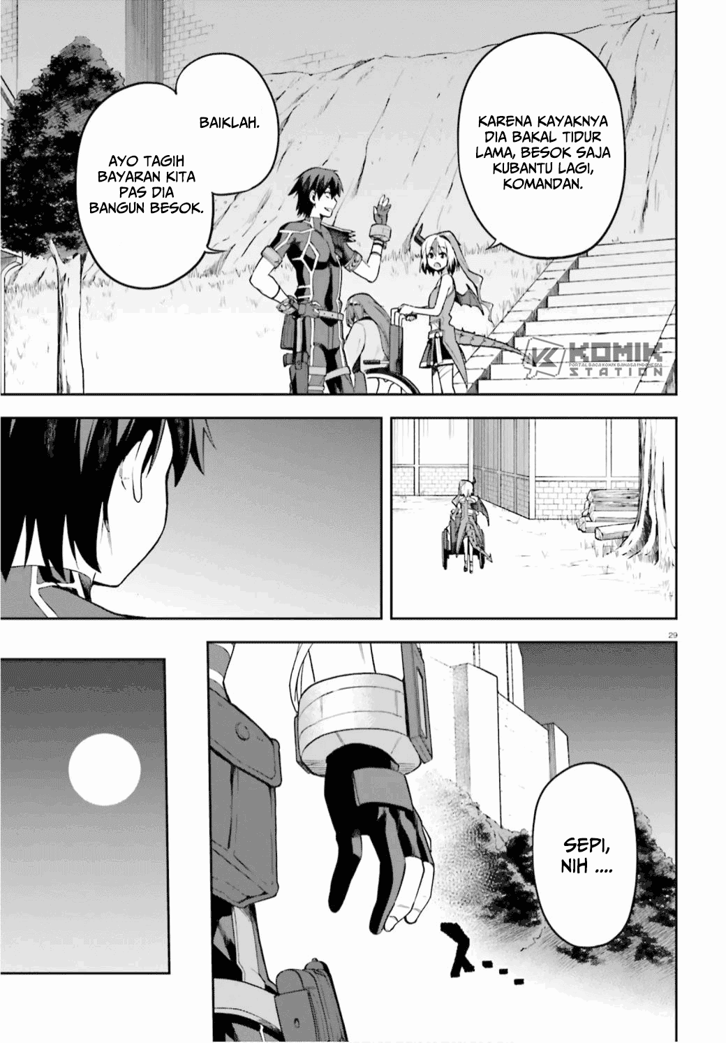 Sentouin, Hakenshimasu! chapter 29 halaman 31