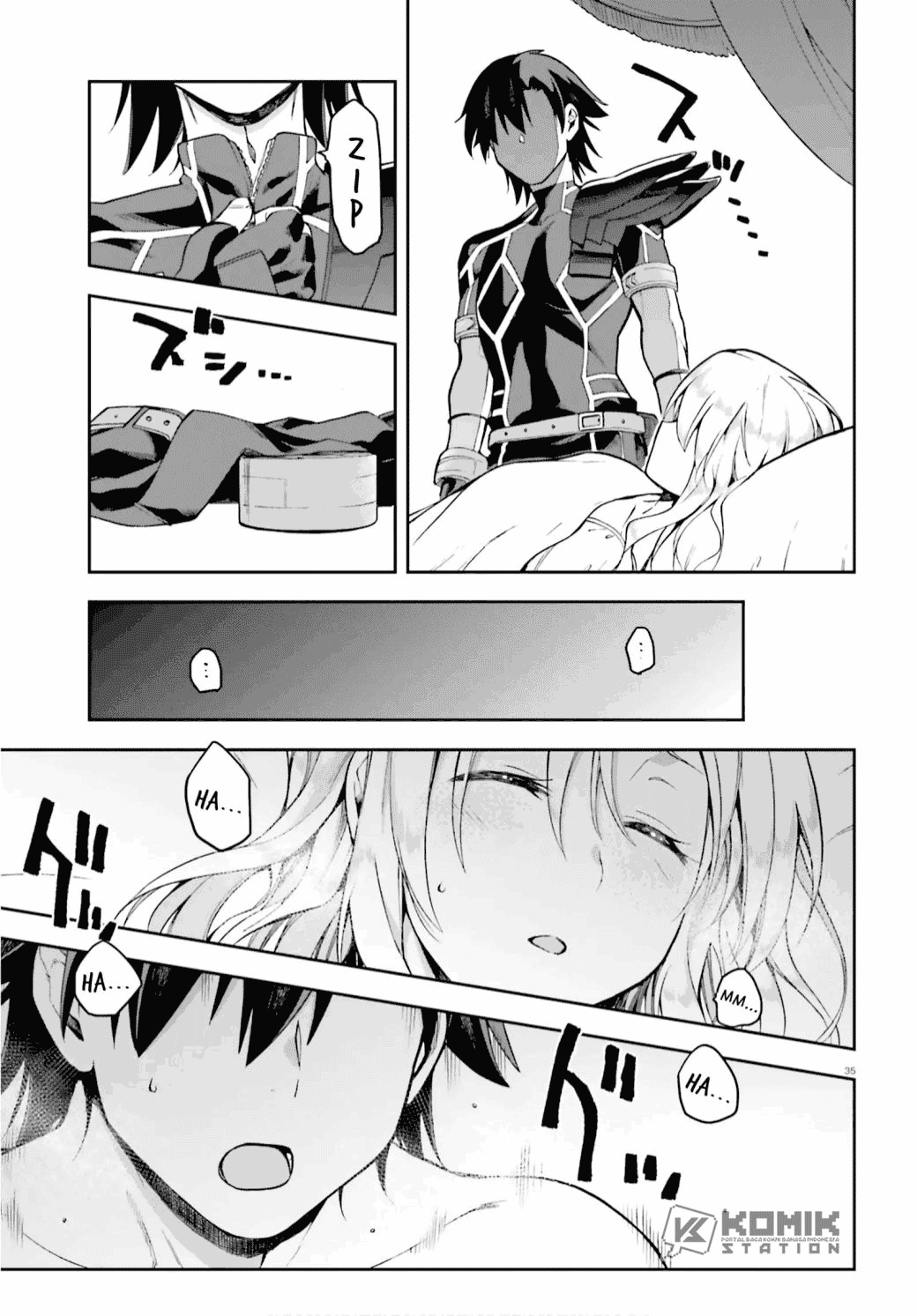 Sentouin, Hakenshimasu! chapter 29 halaman 37