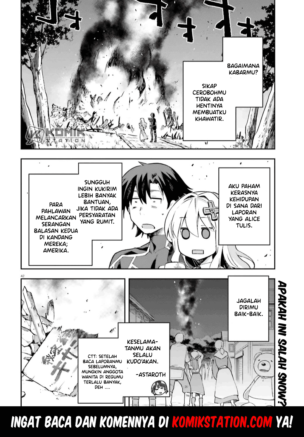 Sentouin, Hakenshimasu! chapter 29 halaman 43