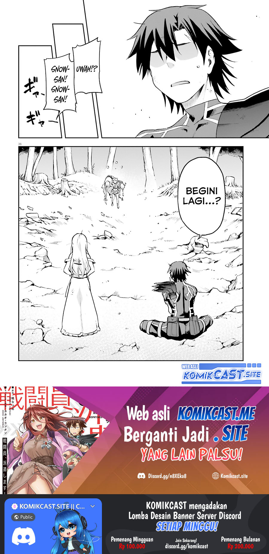 Sentouin, Hakenshimasu! chapter 30 halaman 36