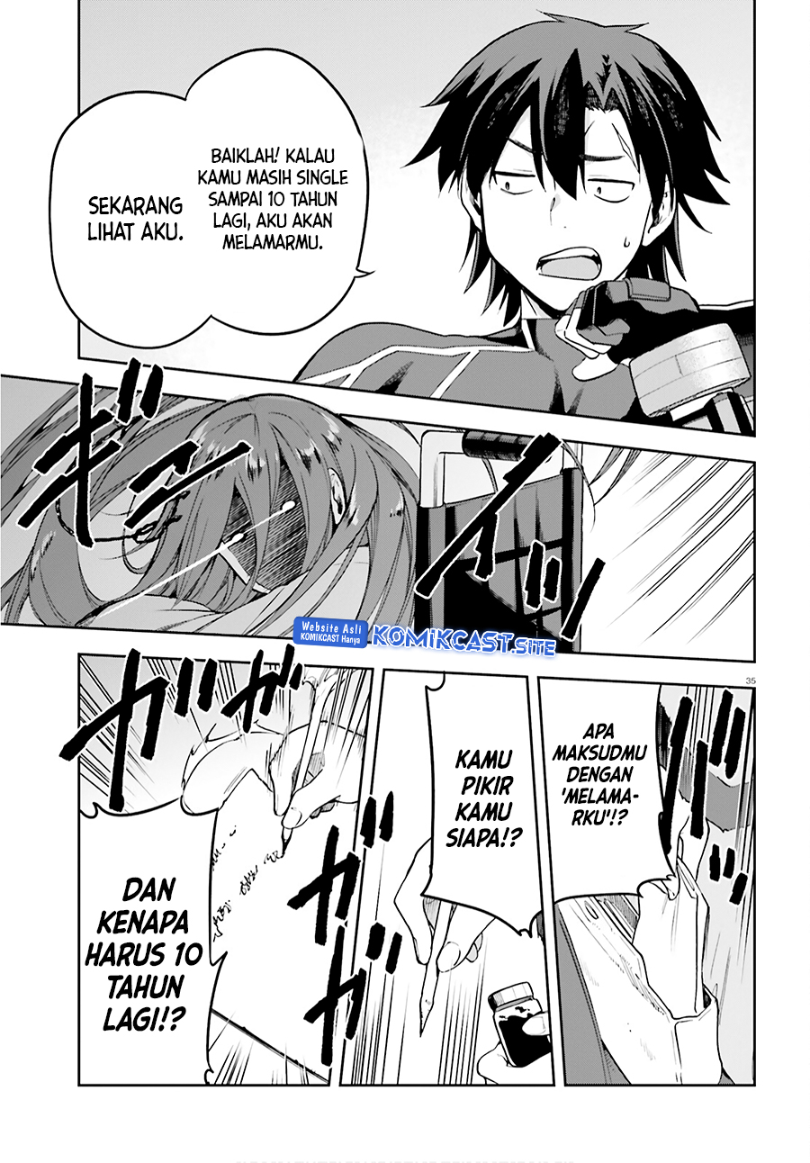 Sentouin, Hakenshimasu! chapter 35 halaman 36