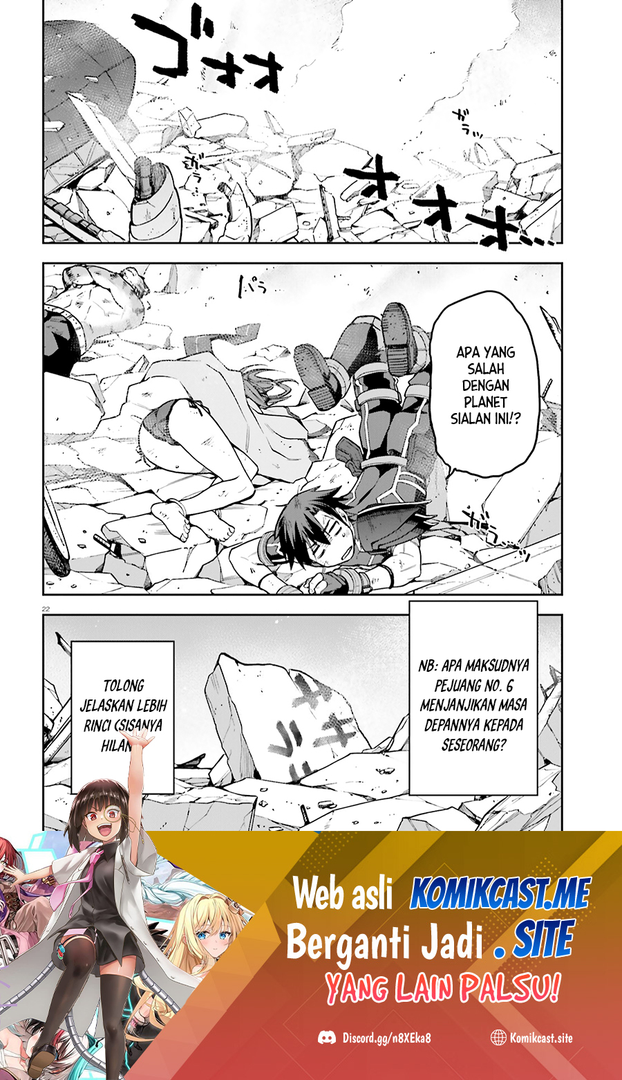Sentouin, Hakenshimasu! Bab 38 halaman 22