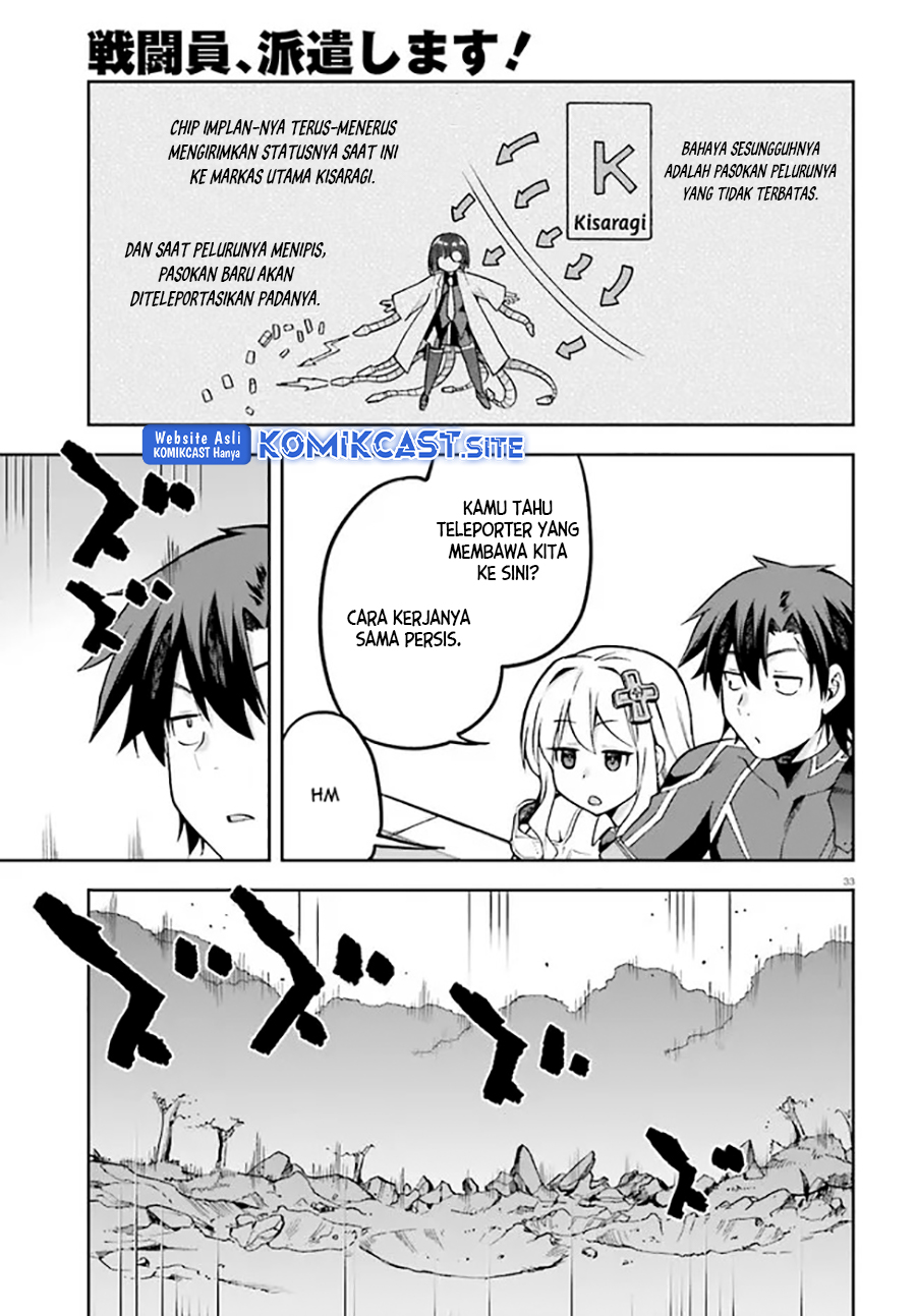 Sentouin, Hakenshimasu! chapter 40 halaman 34