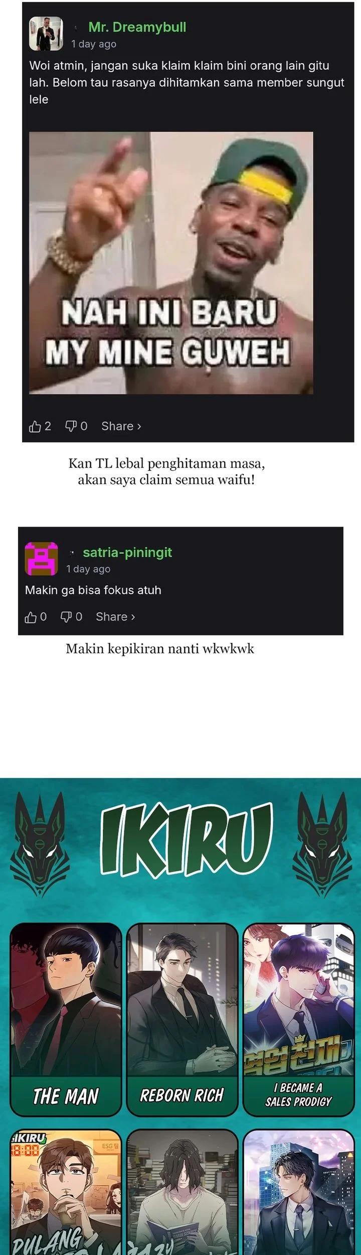 Shamoneyism Bab 31 halaman 96