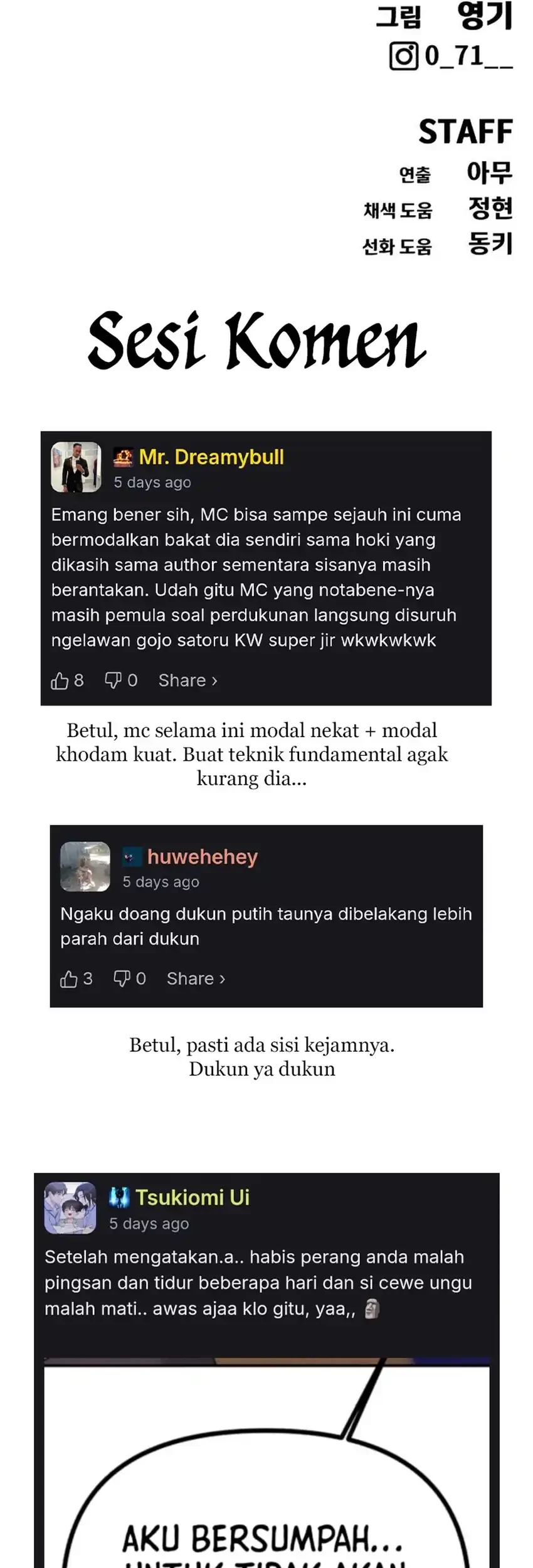 Shamoneyism Bab 47 halaman 111