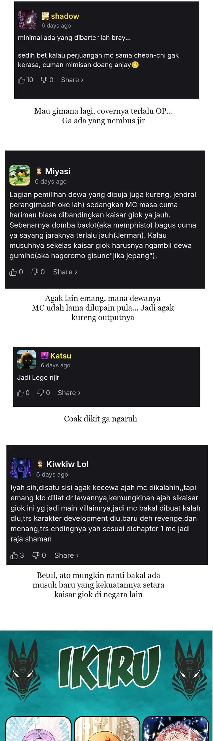 Shamoneyism Bab 55 halaman 121