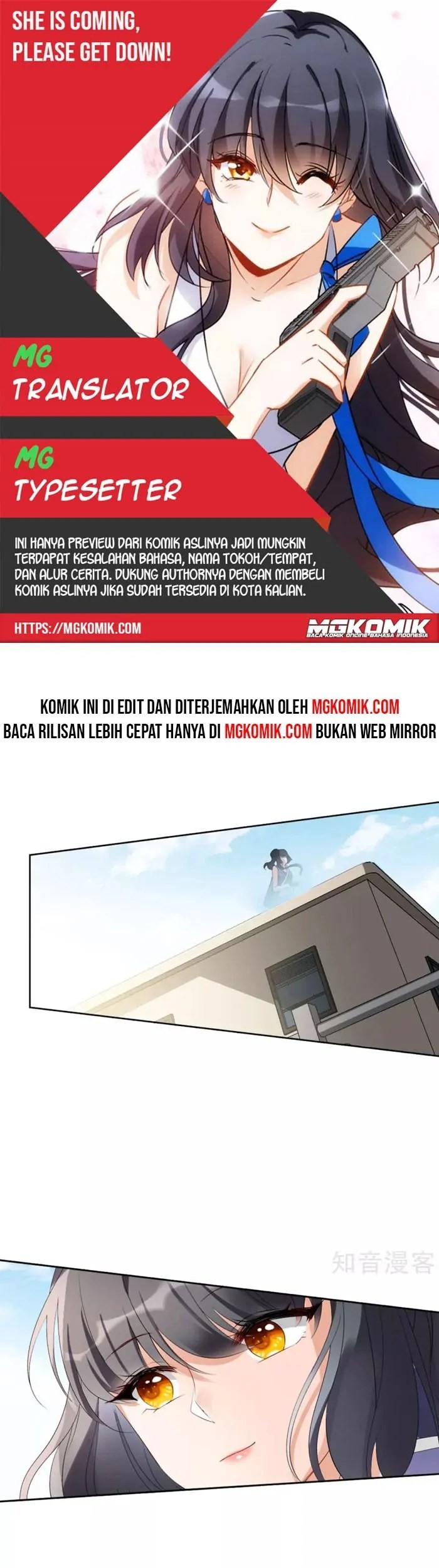 She Is Coming, Please Get Down! chapter 14.2 halaman 1