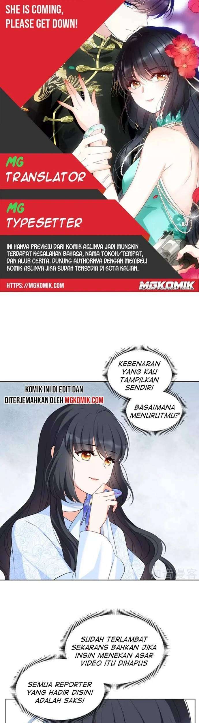 She Is Coming, Please Get Down! chapter 18.2 halaman 1