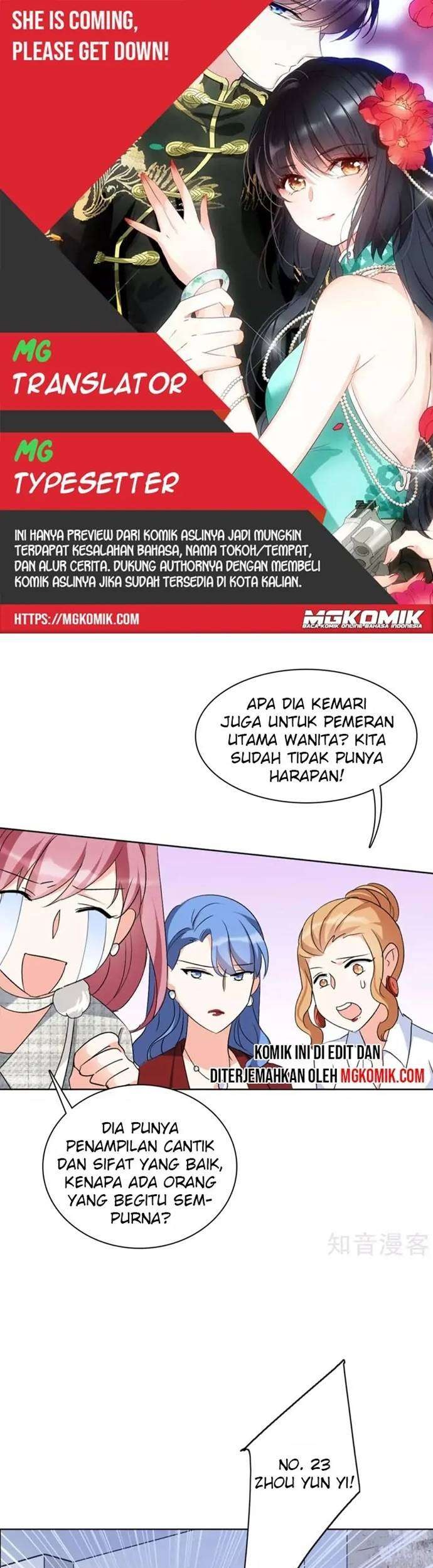 She Is Coming, Please Get Down! chapter 18.3 halaman 1