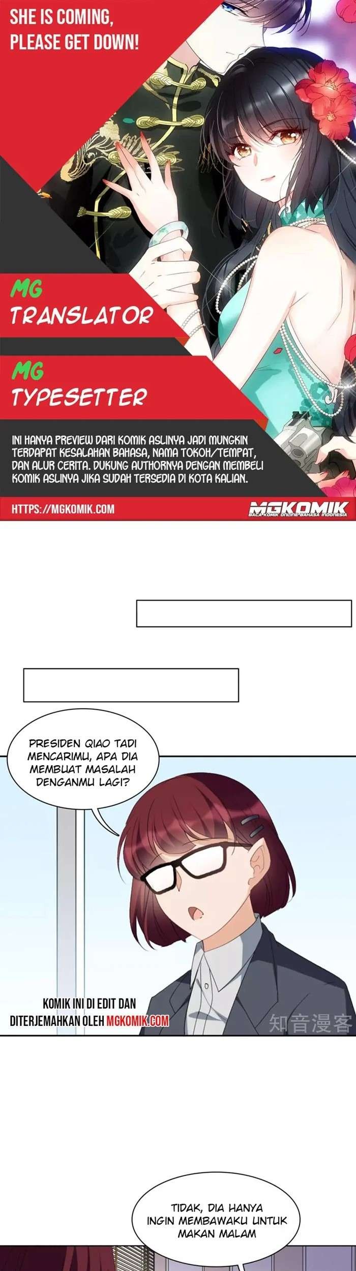 She Is Coming, Please Get Down! chapter 20.2 halaman 1