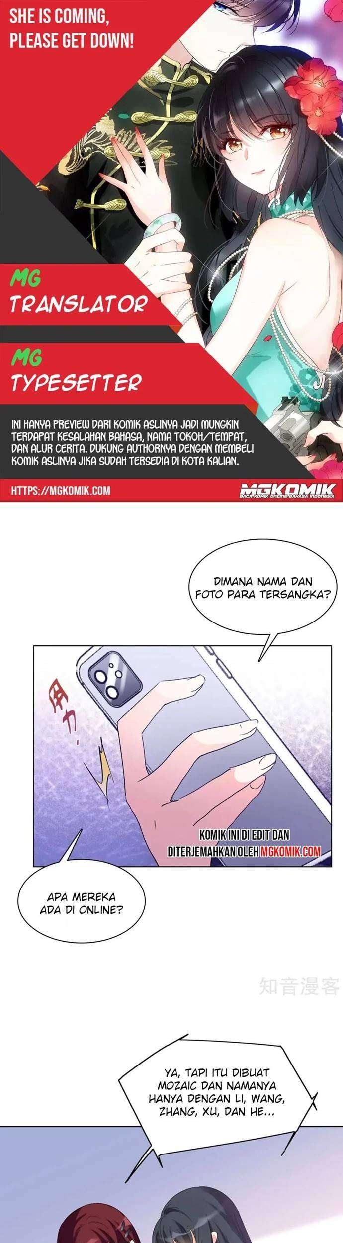 She Is Coming, Please Get Down! chapter 21.3 halaman 1