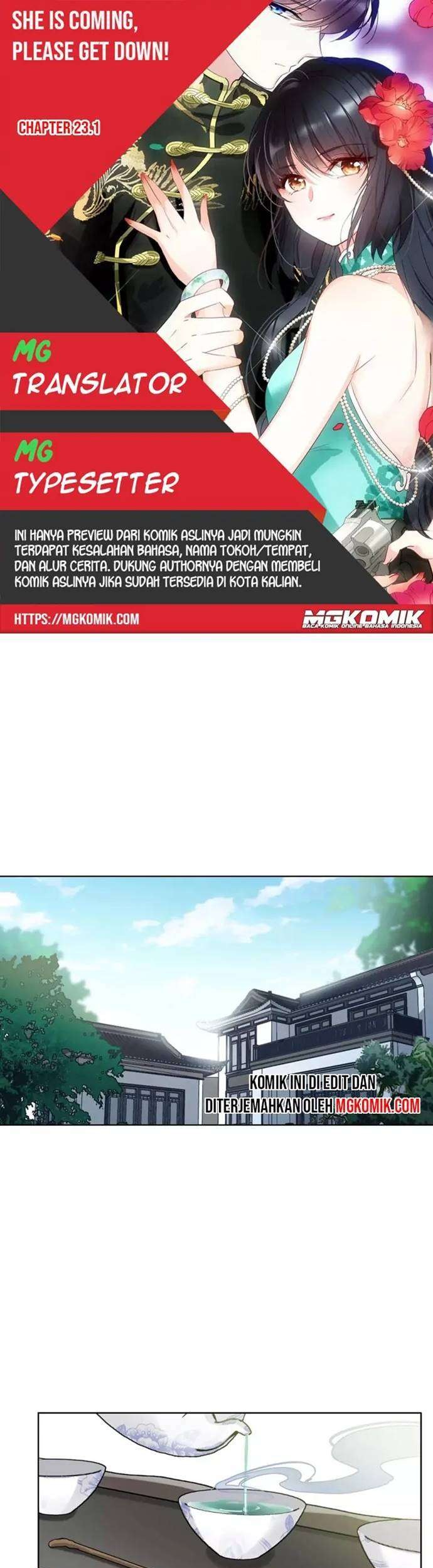 She Is Coming, Please Get Down! chapter 23 halaman 1