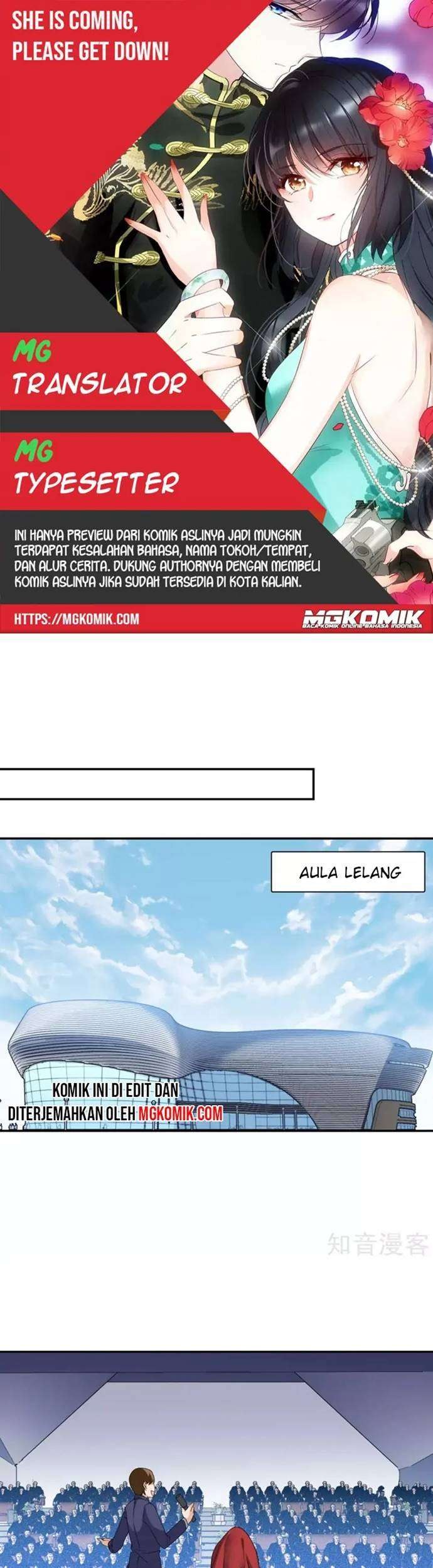 She Is Coming, Please Get Down! chapter 25.1 halaman 1