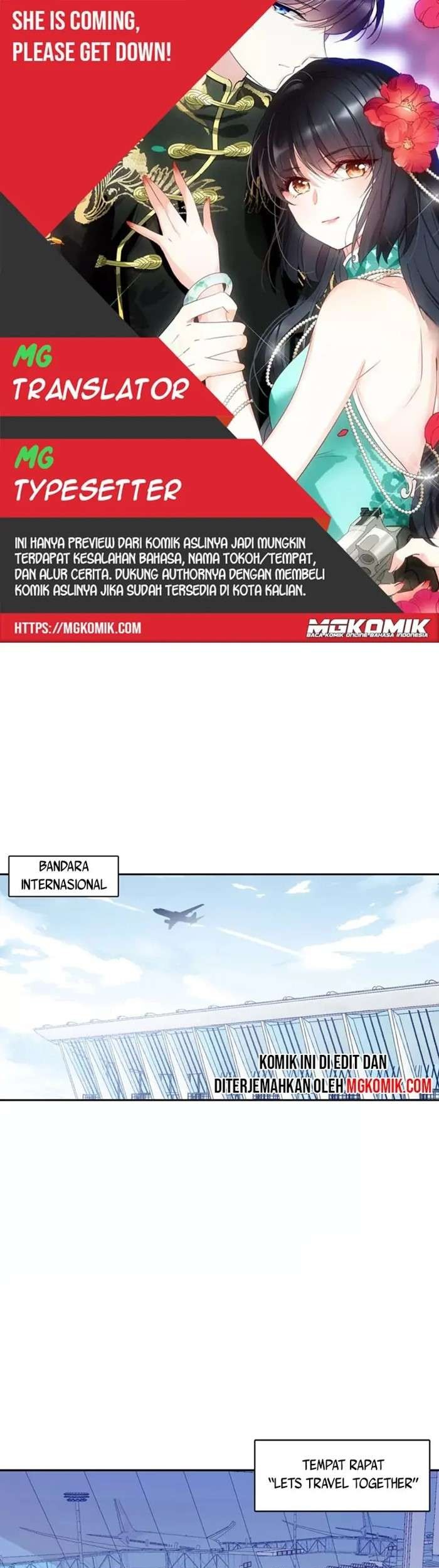 She Is Coming, Please Get Down! chapter 27.1 halaman 1