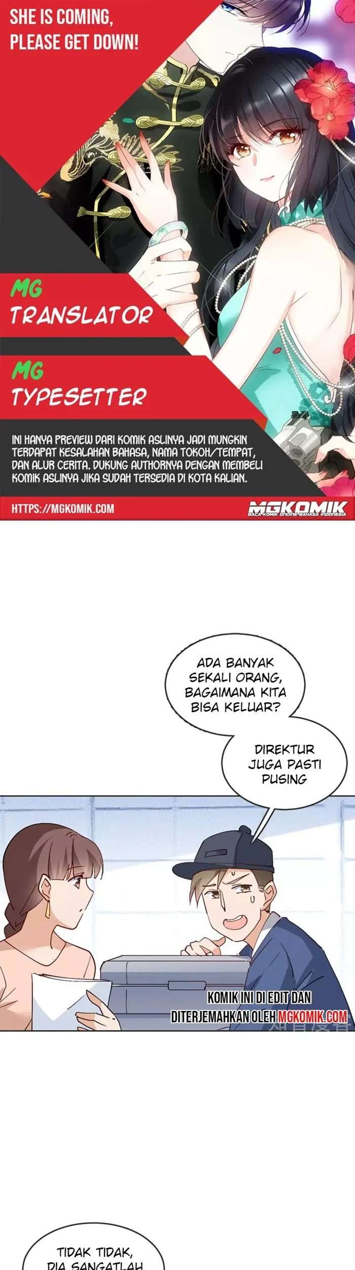 She Is Coming, Please Get Down! chapter 27.2 halaman 1
