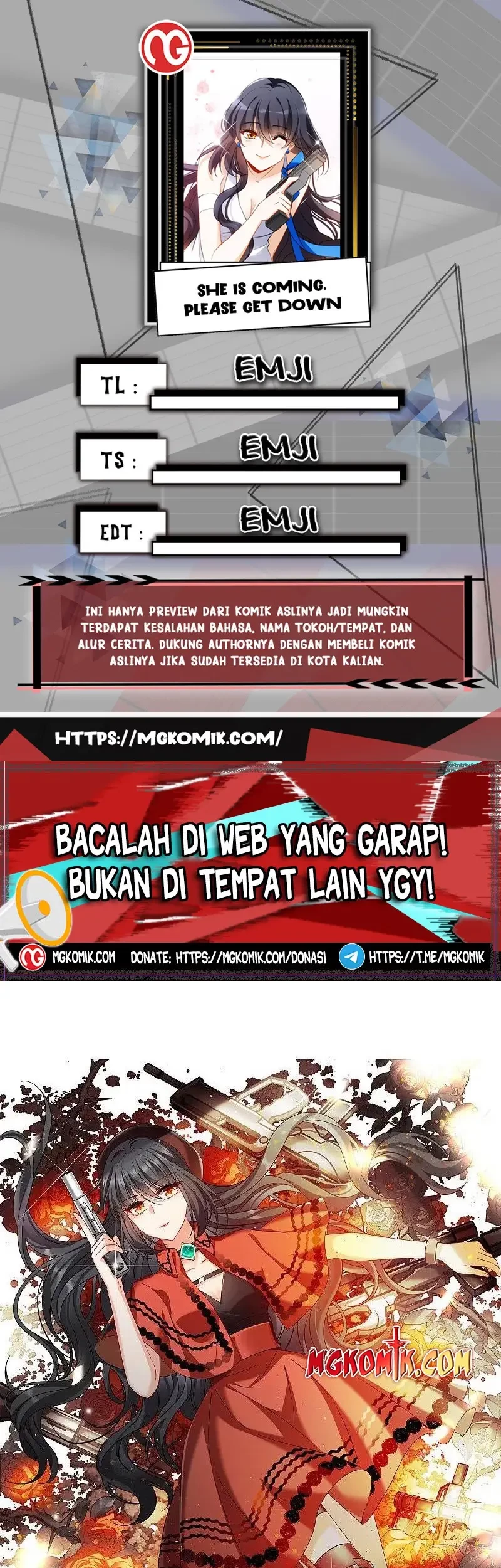 She Is Coming, Please Get Down! chapter 306 halaman 1