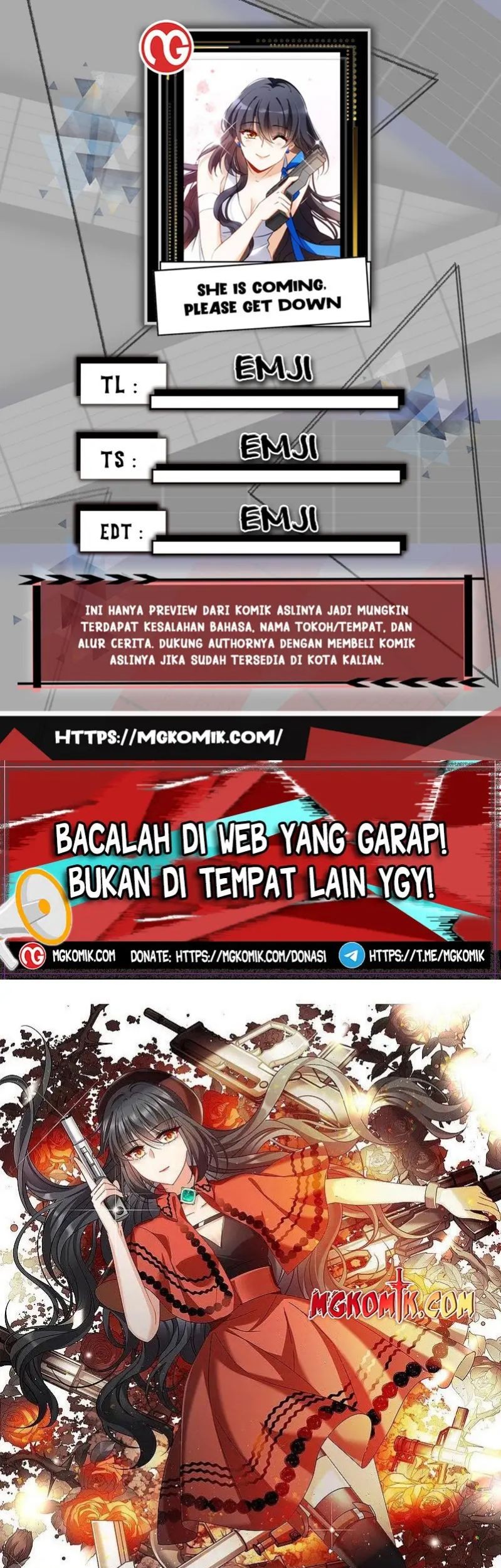 She Is Coming, Please Get Down! chapter 308 halaman 1