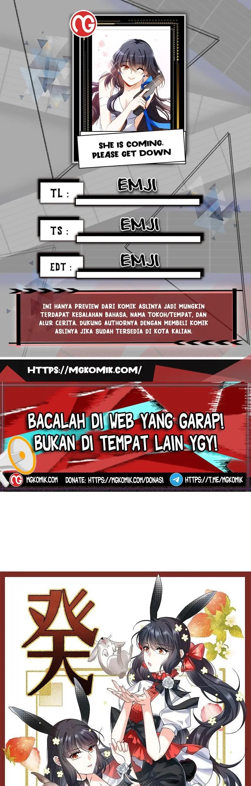 She Is Coming, Please Get Down! chapter 314 halaman 1