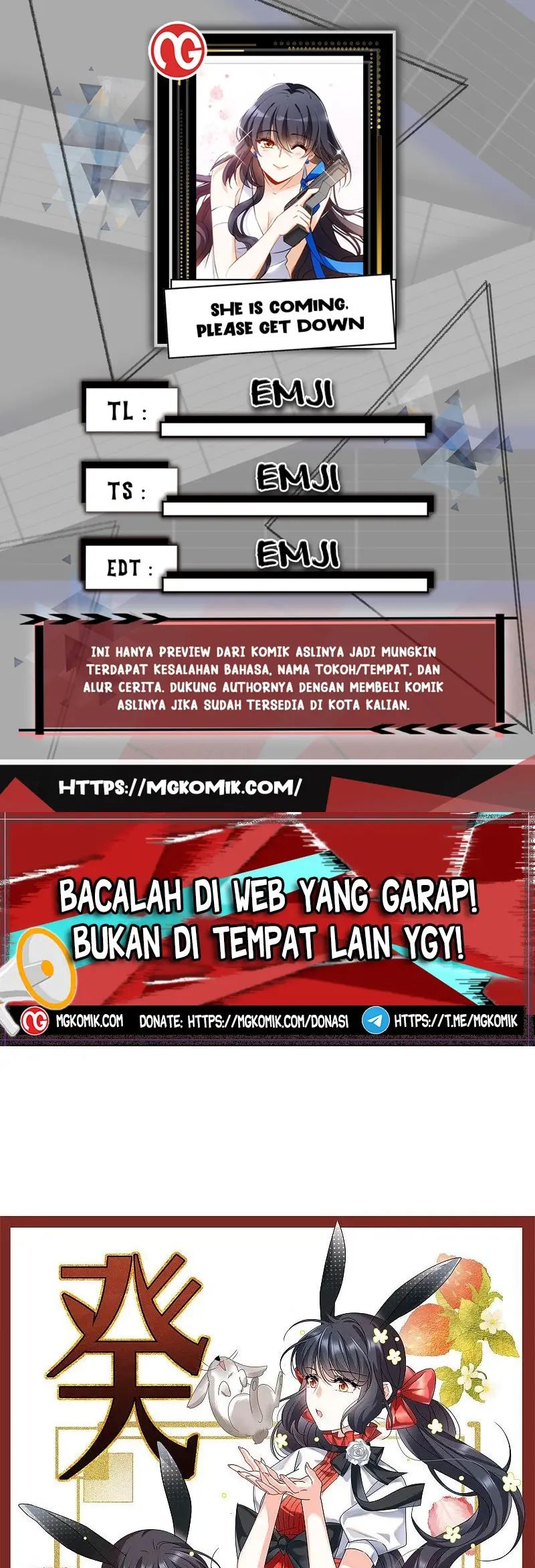 She Is Coming, Please Get Down! chapter 316 halaman 1