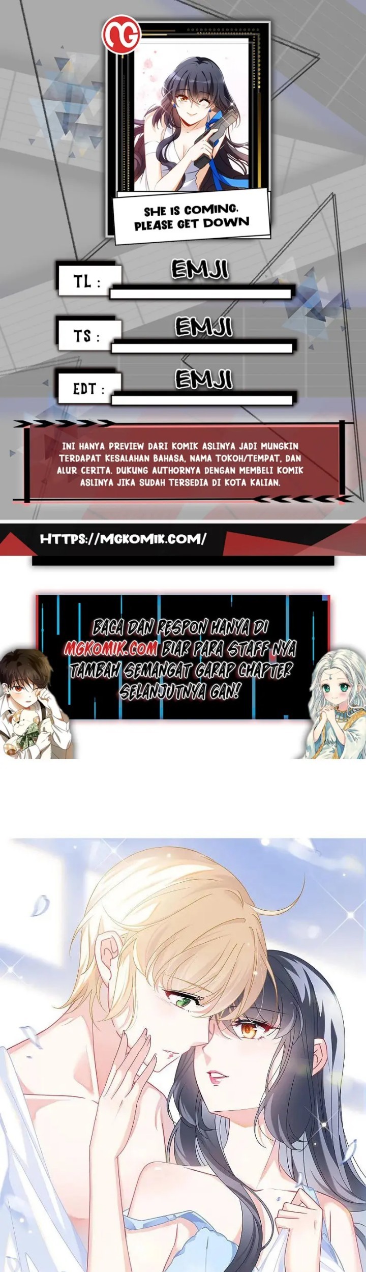 She Is Coming, Please Get Down! chapter 319 halaman 1