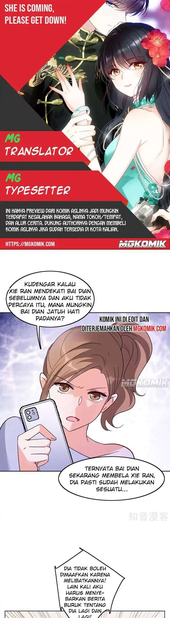 She Is Coming, Please Get Down! chapter 32.2 halaman 1