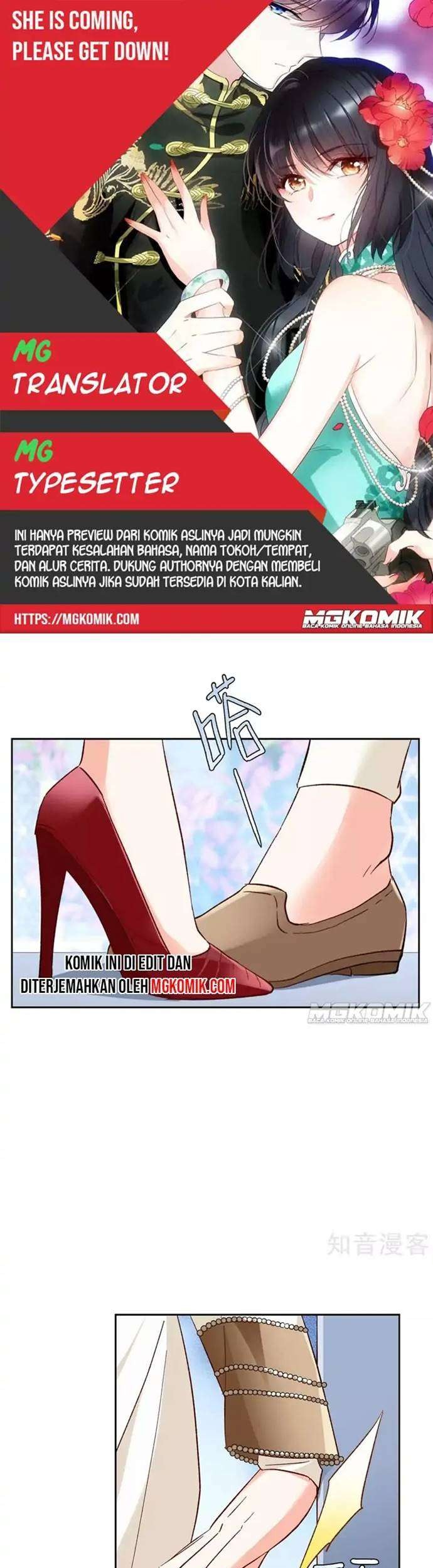 She Is Coming, Please Get Down! chapter 32.3 halaman 1