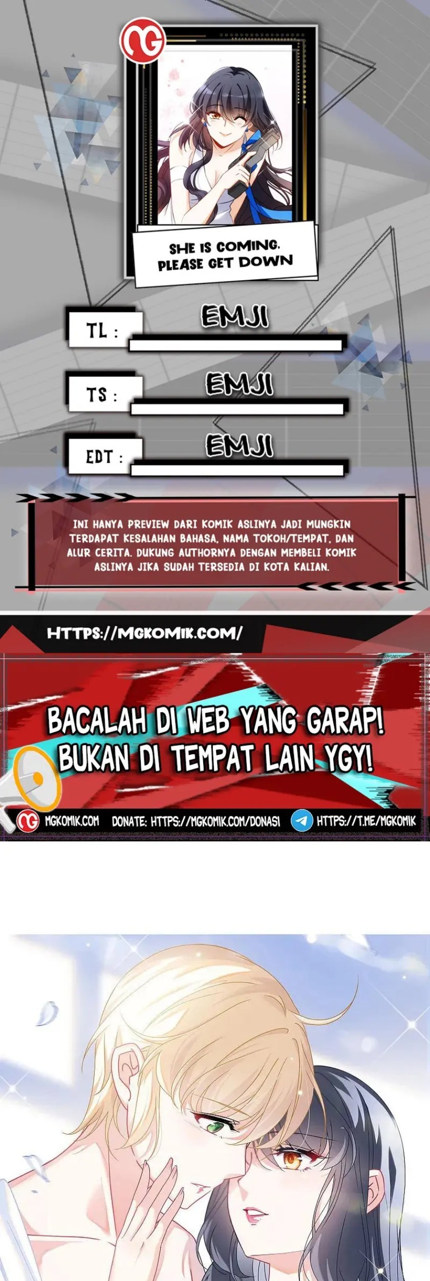 She Is Coming, Please Get Down! chapter 320 halaman 1