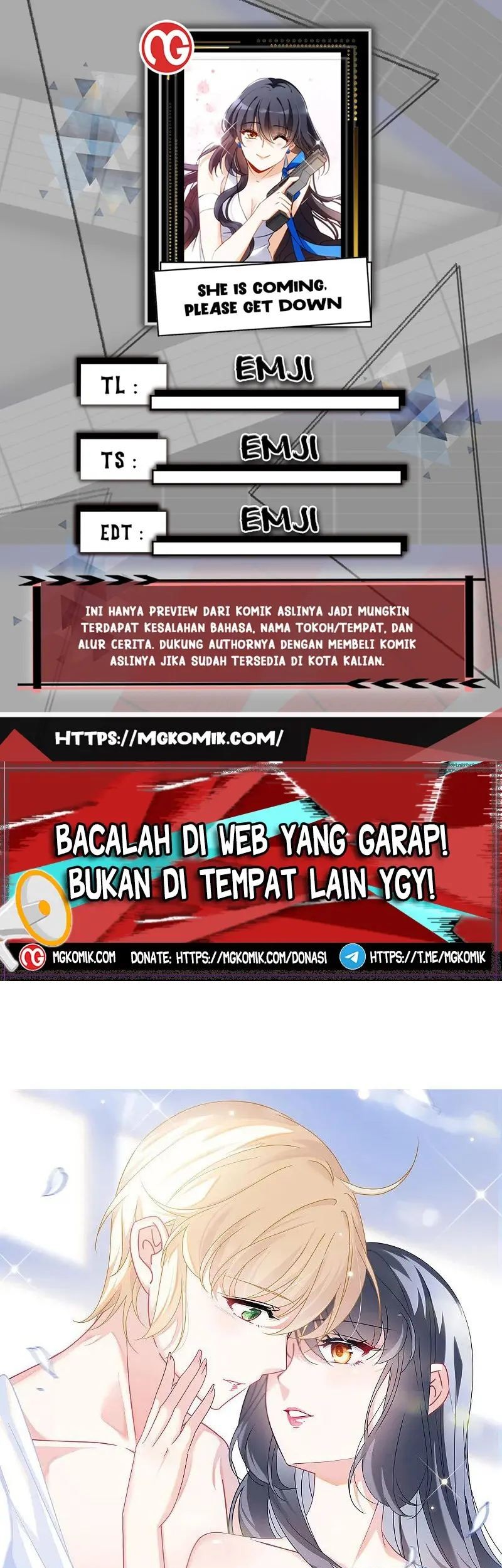 She Is Coming, Please Get Down! chapter 321 halaman 1