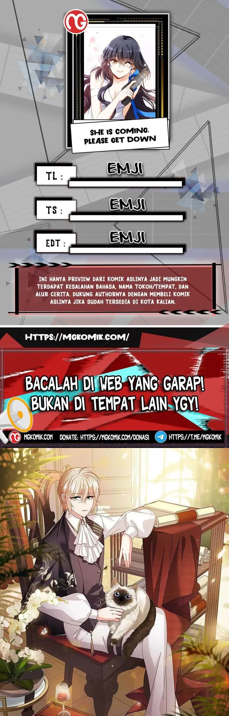 She Is Coming, Please Get Down! chapter 329.2 halaman 1