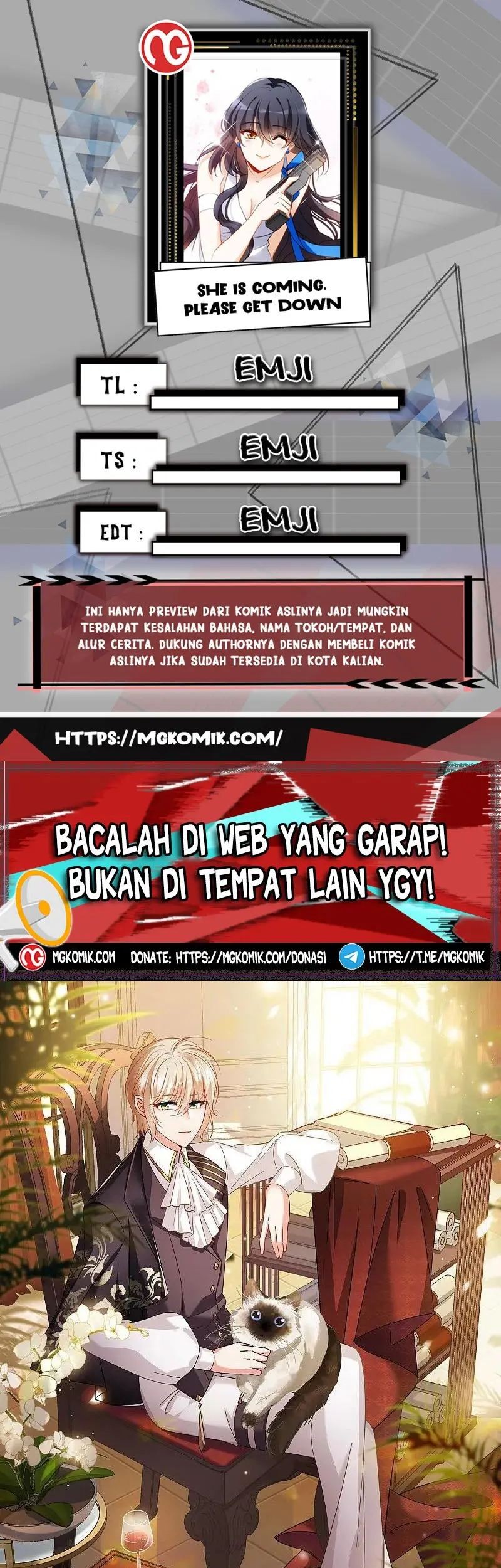 She Is Coming, Please Get Down! chapter 329.3 halaman 1