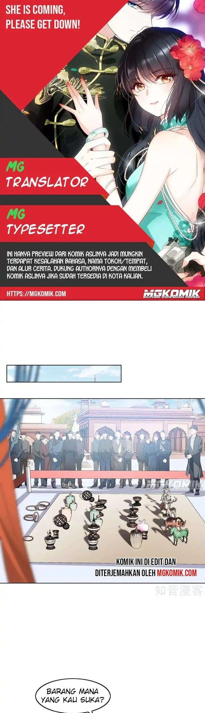 She Is Coming, Please Get Down! chapter 33.3 halaman 1