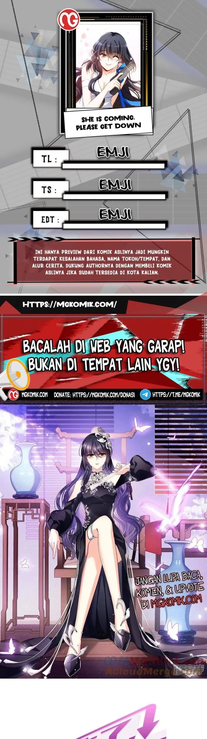 She Is Coming, Please Get Down! chapter 330 halaman 1