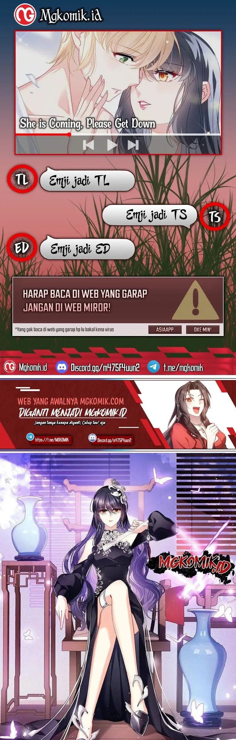 She Is Coming, Please Get Down! chapter 333 halaman 1