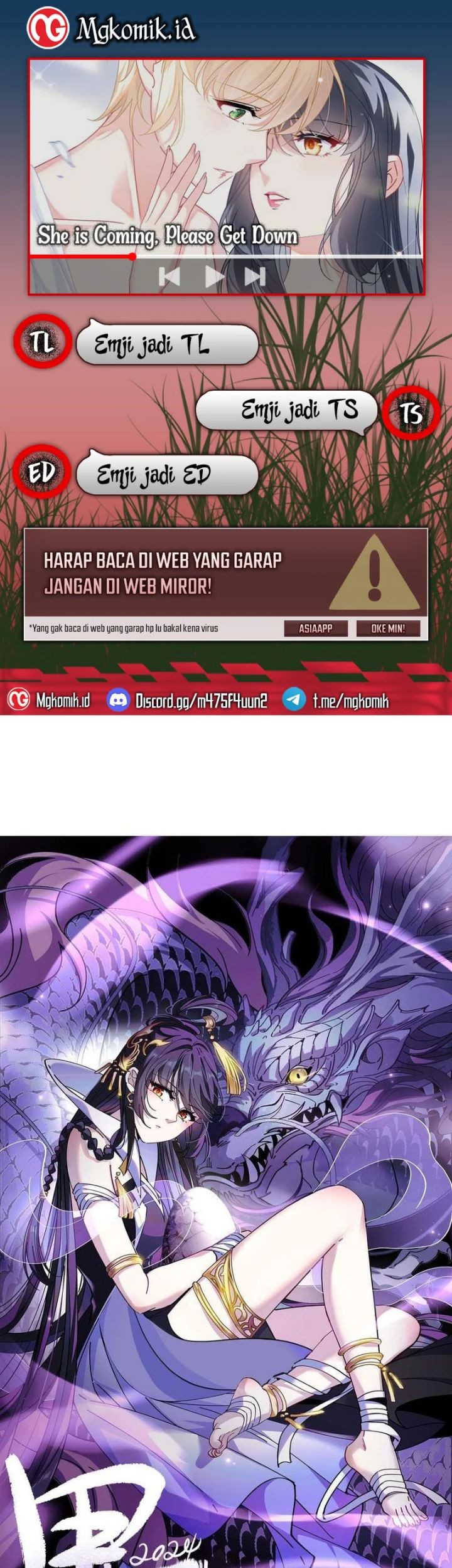 She Is Coming, Please Get Down! chapter 341 halaman 1