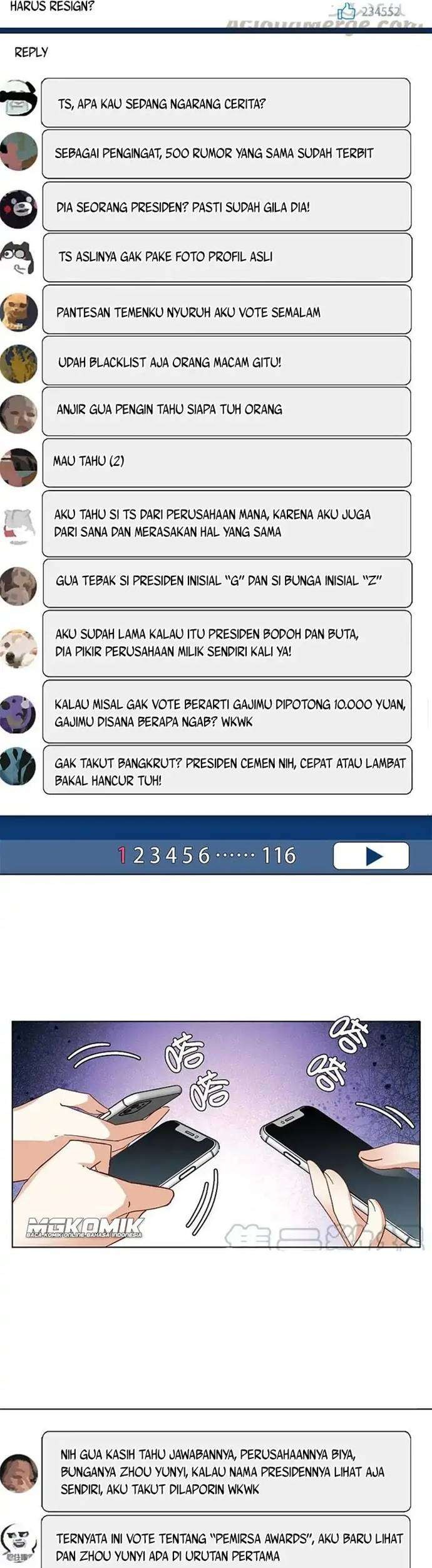 She Is Coming, Please Get Down! Bab 46.2 halaman 17