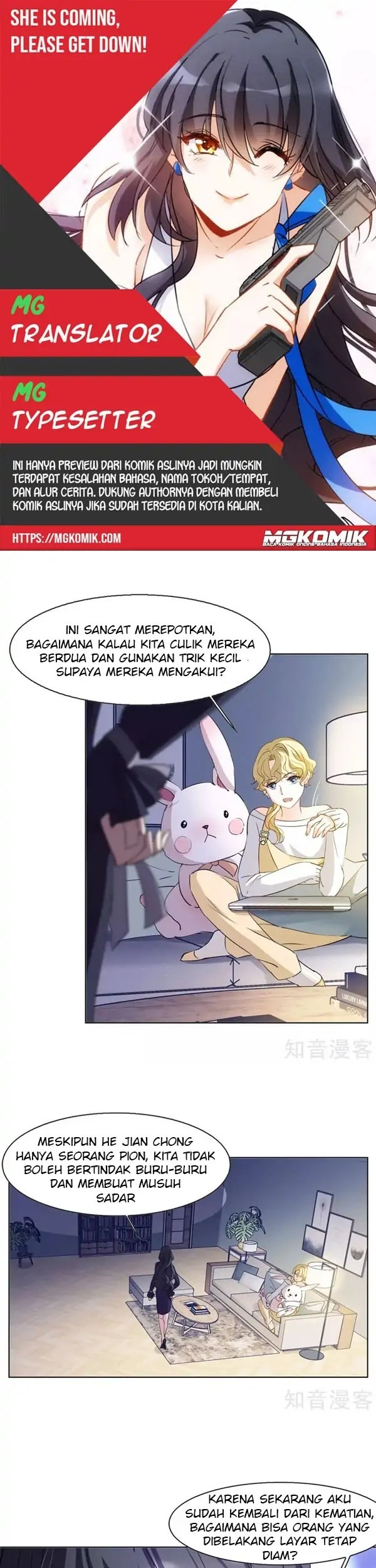 She Is Coming, Please Get Down! chapter 6.2 halaman 1