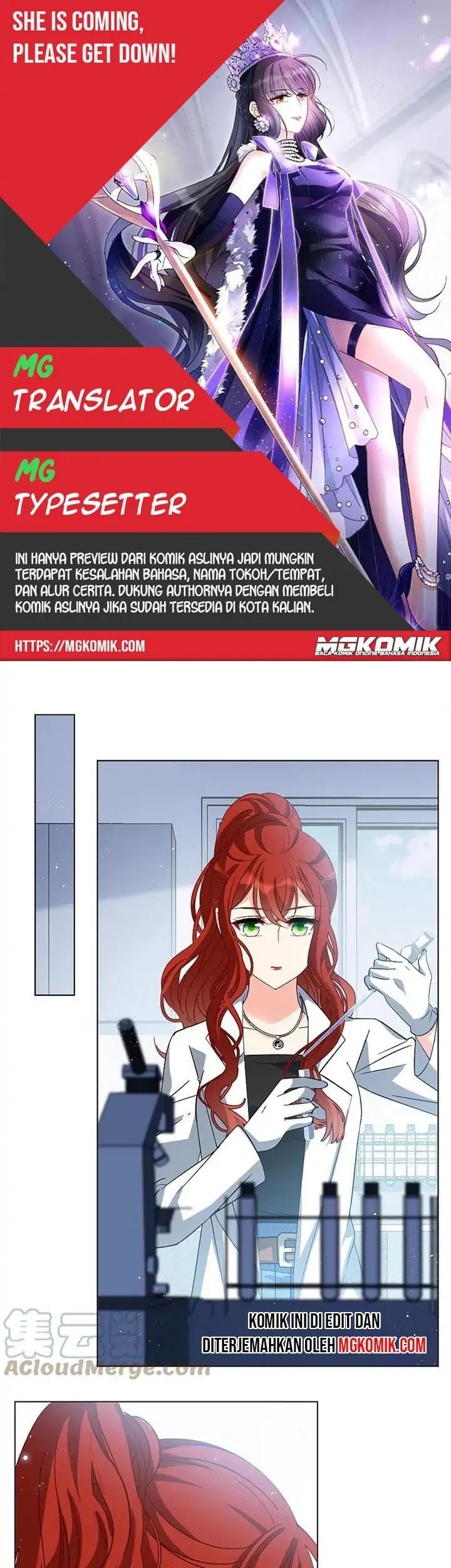 She Is Coming, Please Get Down! chapter 61.3 halaman 1