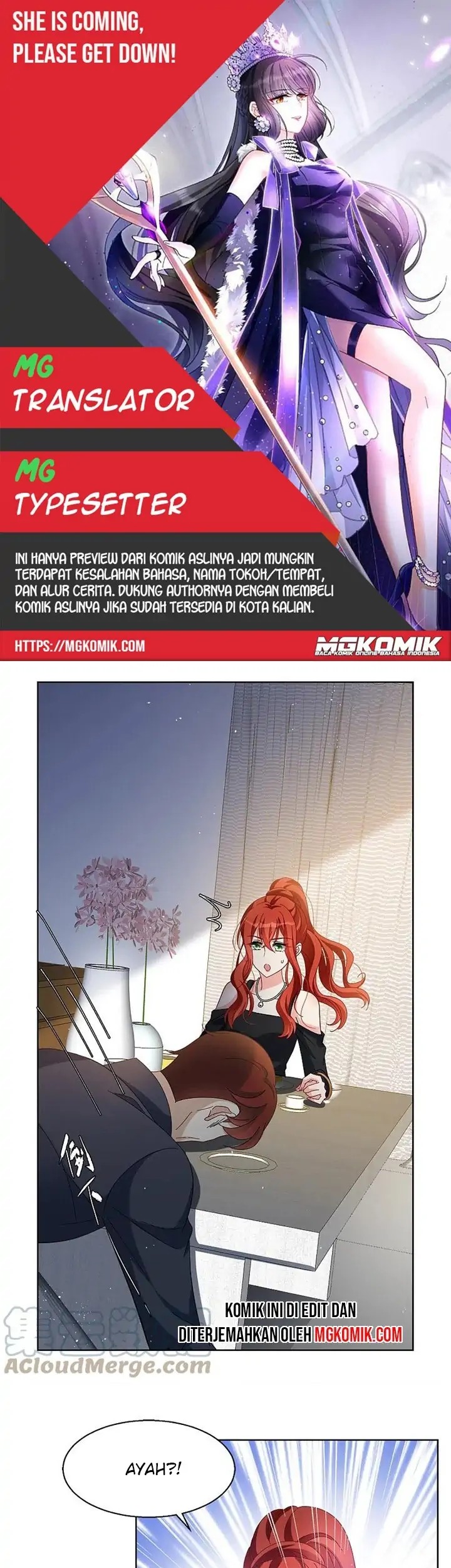 She Is Coming, Please Get Down! chapter 62.2 halaman 1