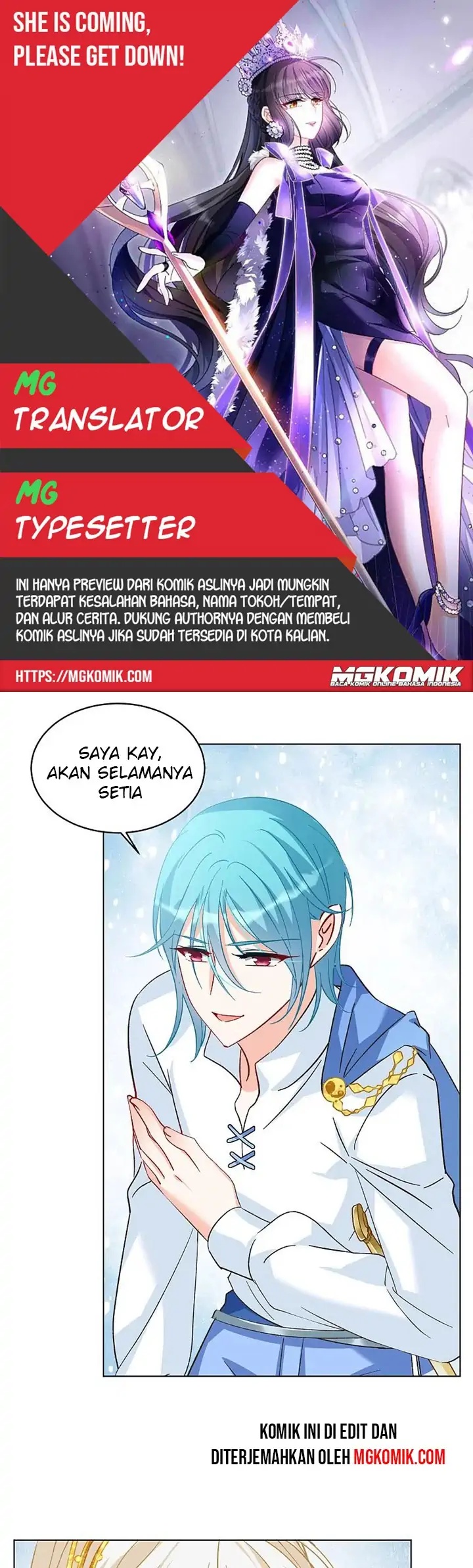 She Is Coming, Please Get Down! chapter 65.4 halaman 1