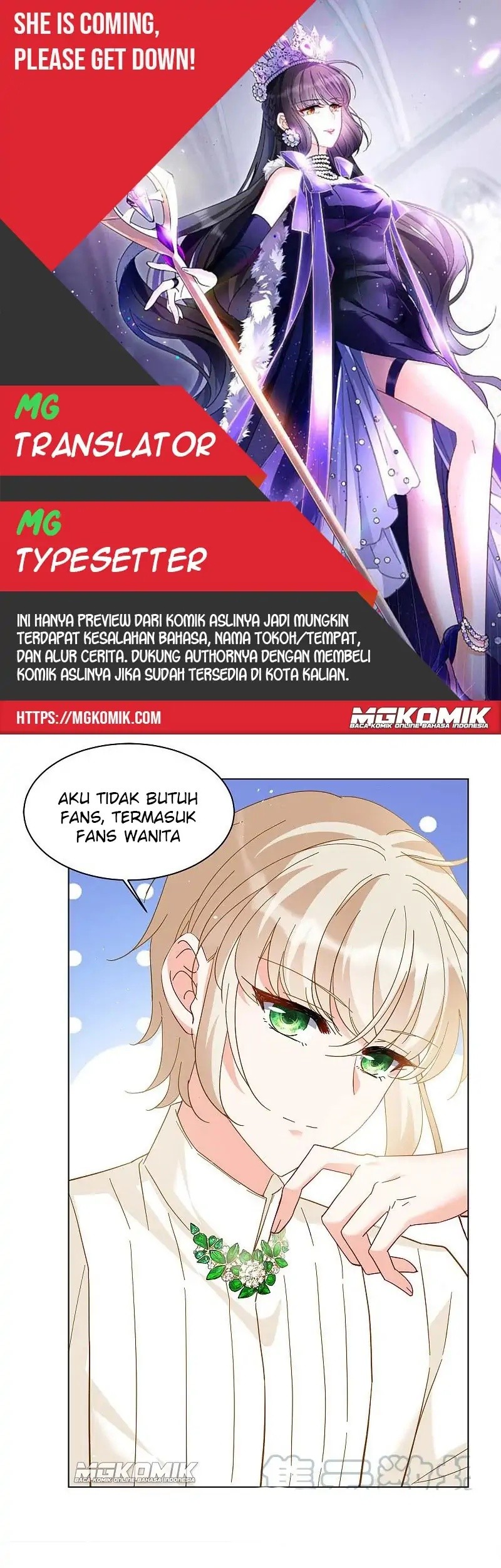 She Is Coming, Please Get Down! chapter 68.2 halaman 1