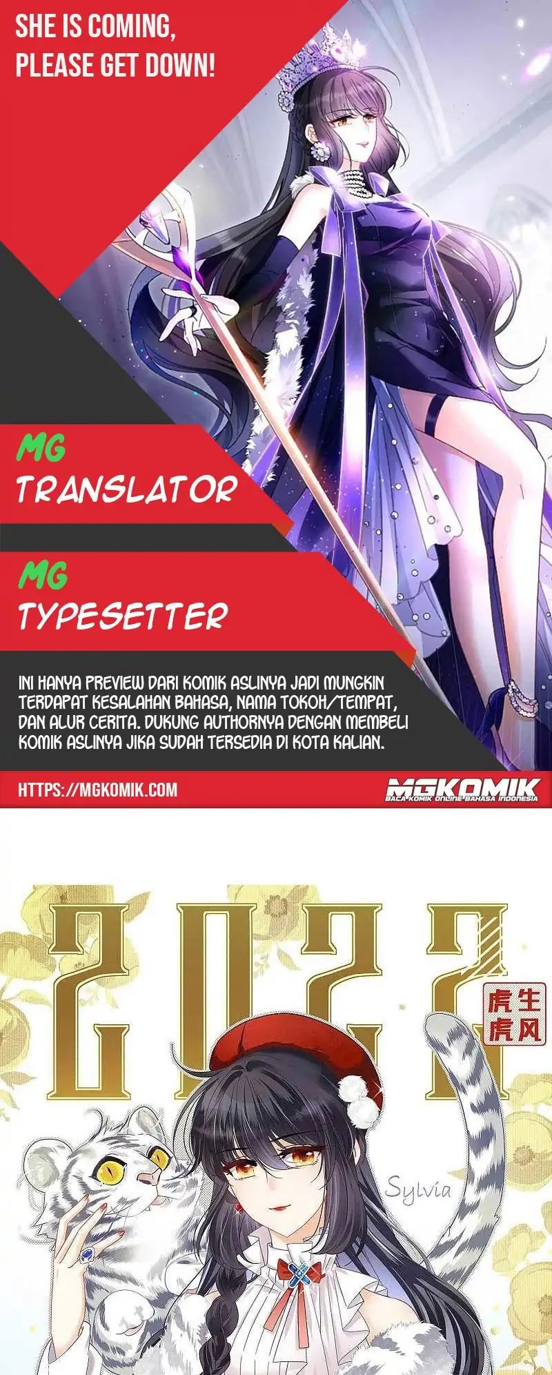 She Is Coming, Please Get Down! chapter 76.1 halaman 1